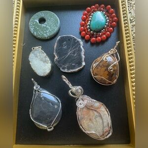 Stone Pendant Collection Bundle